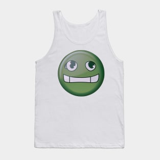 Worried Face Tank Top